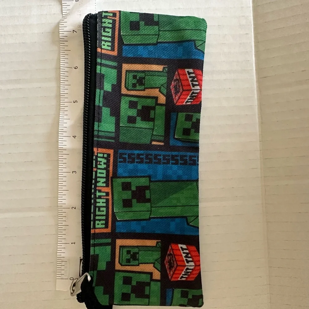 Minecraft Green Creeper Pencil Case - Kids Other